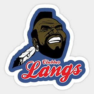 Clubber Langs Sticker